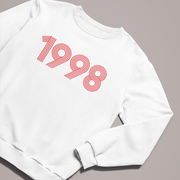 1998 Retro Red Unisex Sweater - TalkPeng