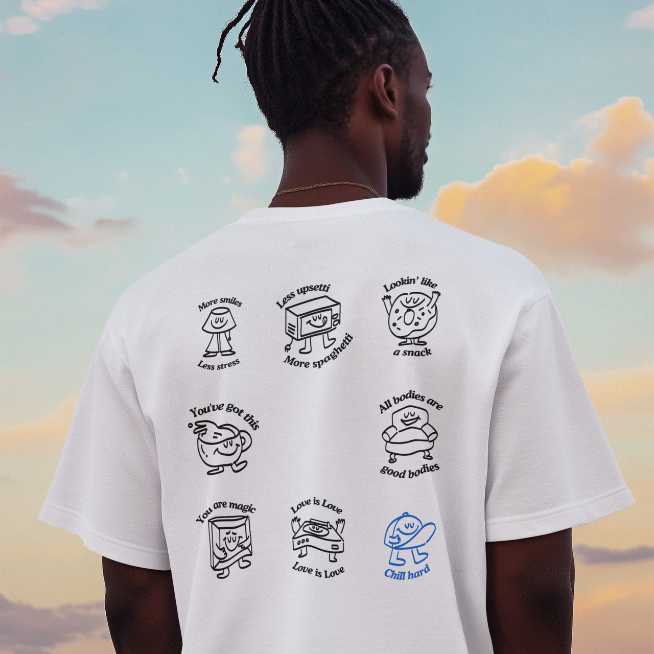 Chill Hard go-to tee