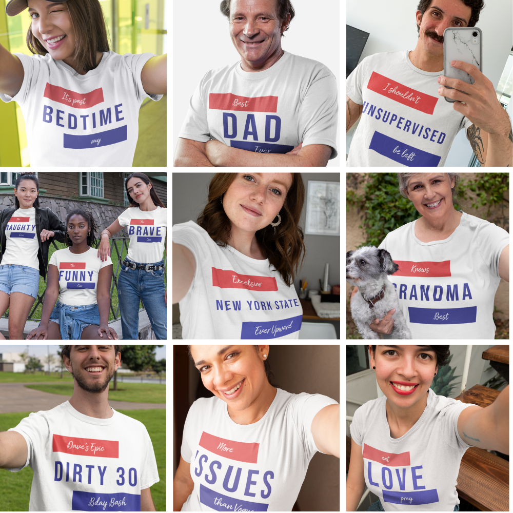 Going Dutch Premium T-Shirt - Customize it with any Number, Name or Text! - TalkPeng