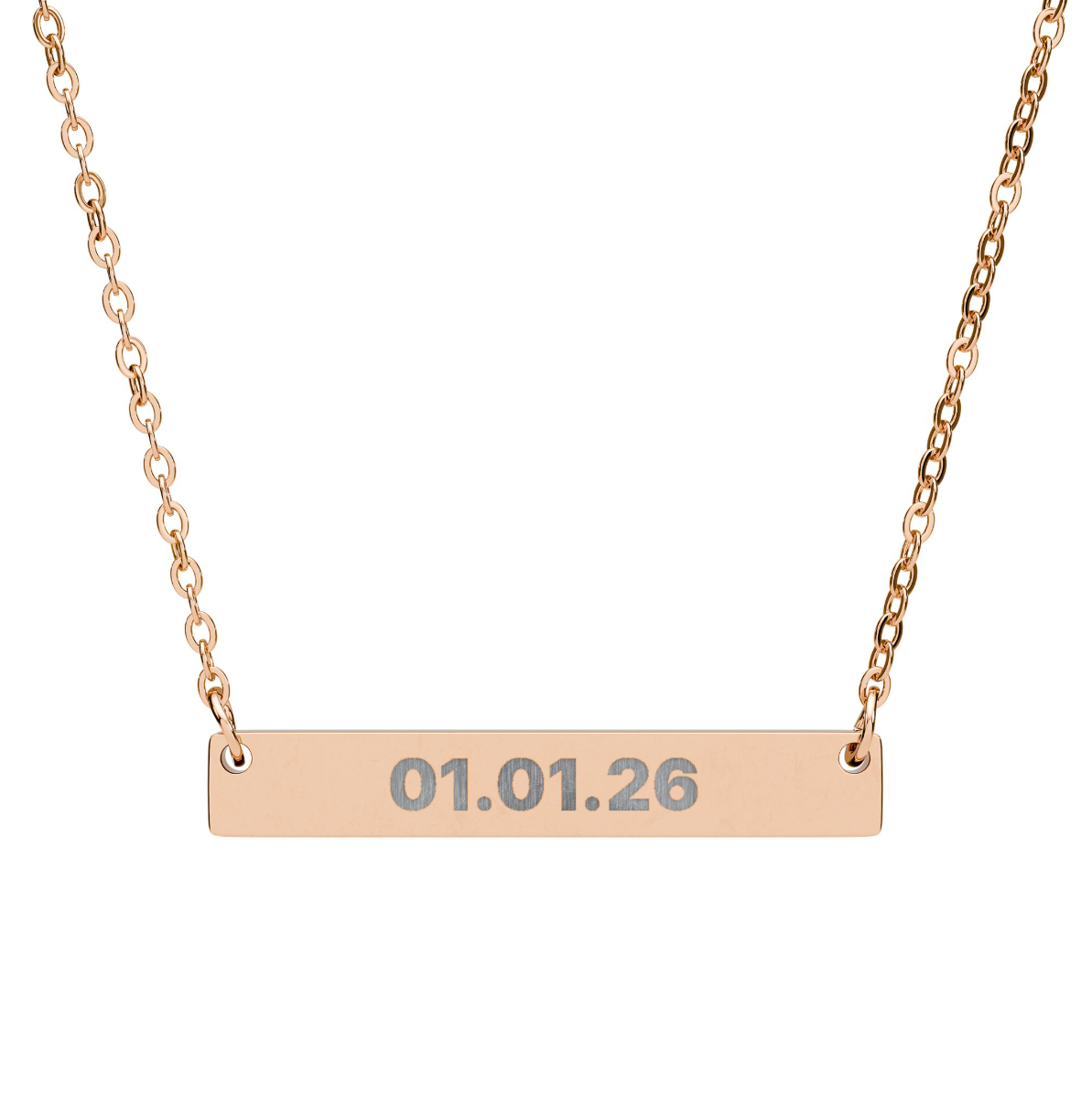CUSTOM Bar Necklace - TalkPeng