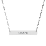 CUSTOM Bar Necklace - TalkPeng