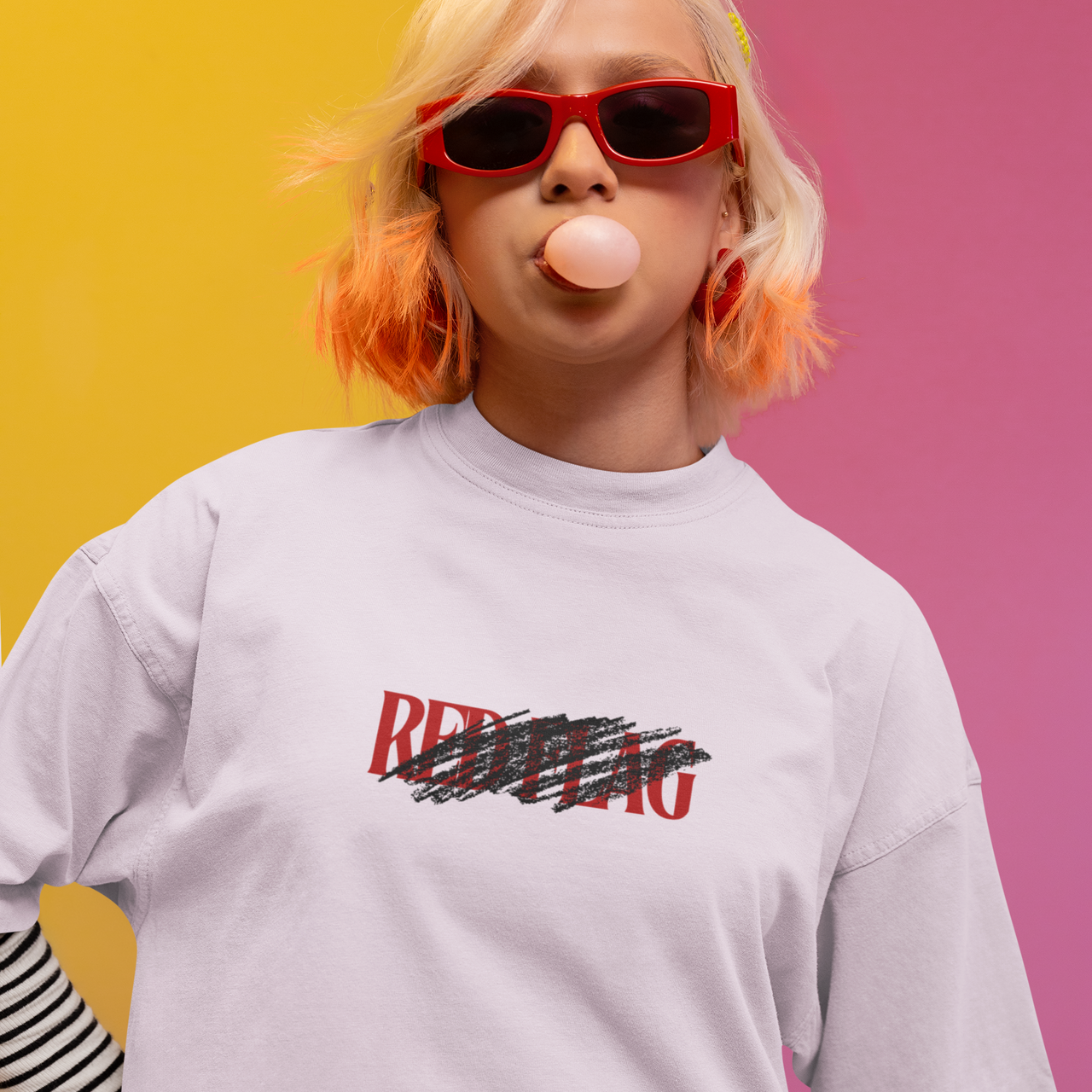 Red Flag Baby Girl - TalkPeng