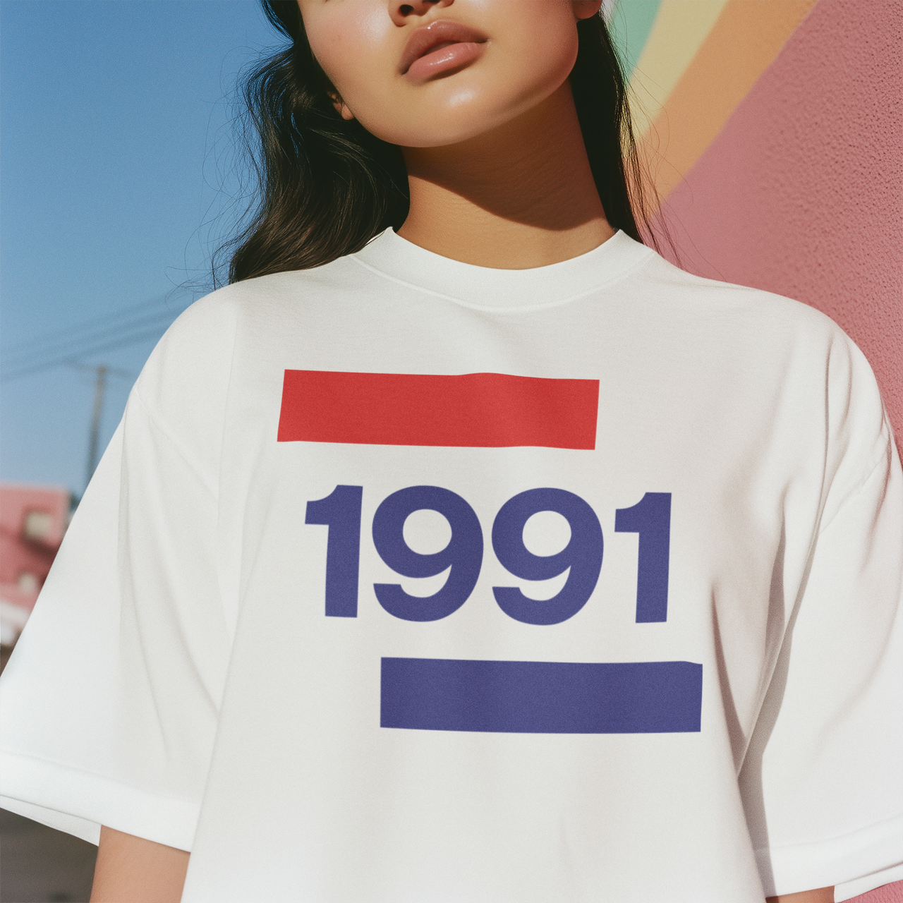 1991 Going Dutch Oversized Boxy Tee