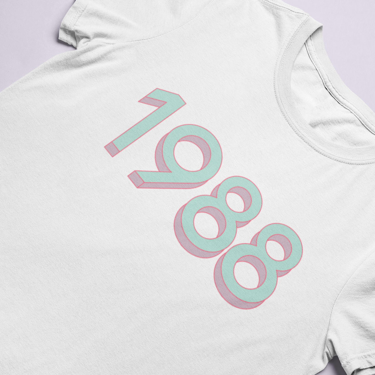 1988 Mint Pink Tee - TalkPeng