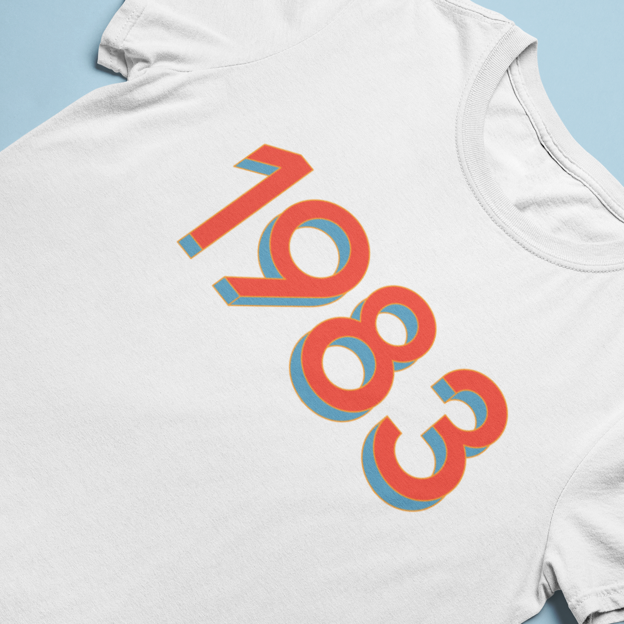 1983 'Red/Blue' Tee - TalkPeng