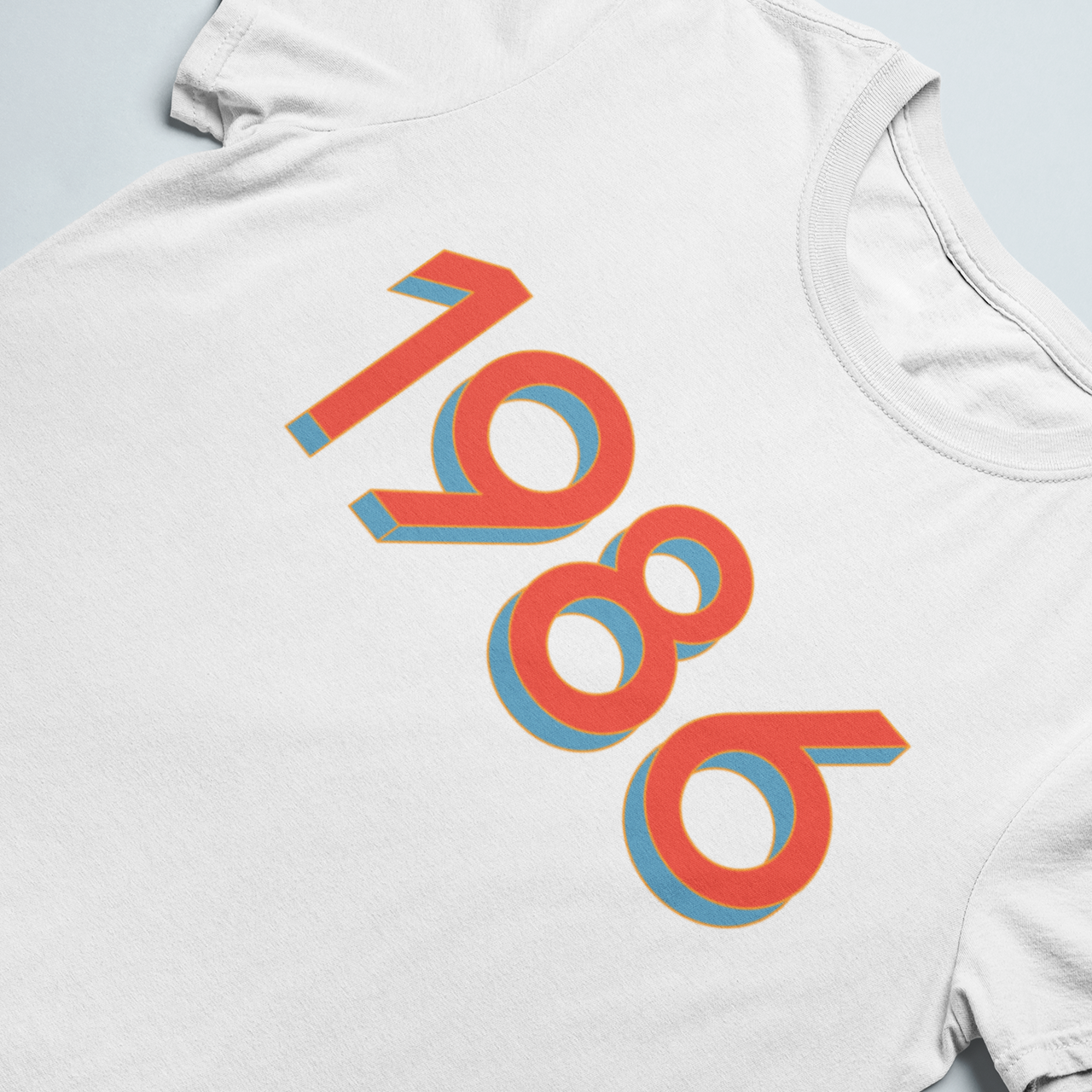 1986 'Red/Blue' Tee - TalkPeng