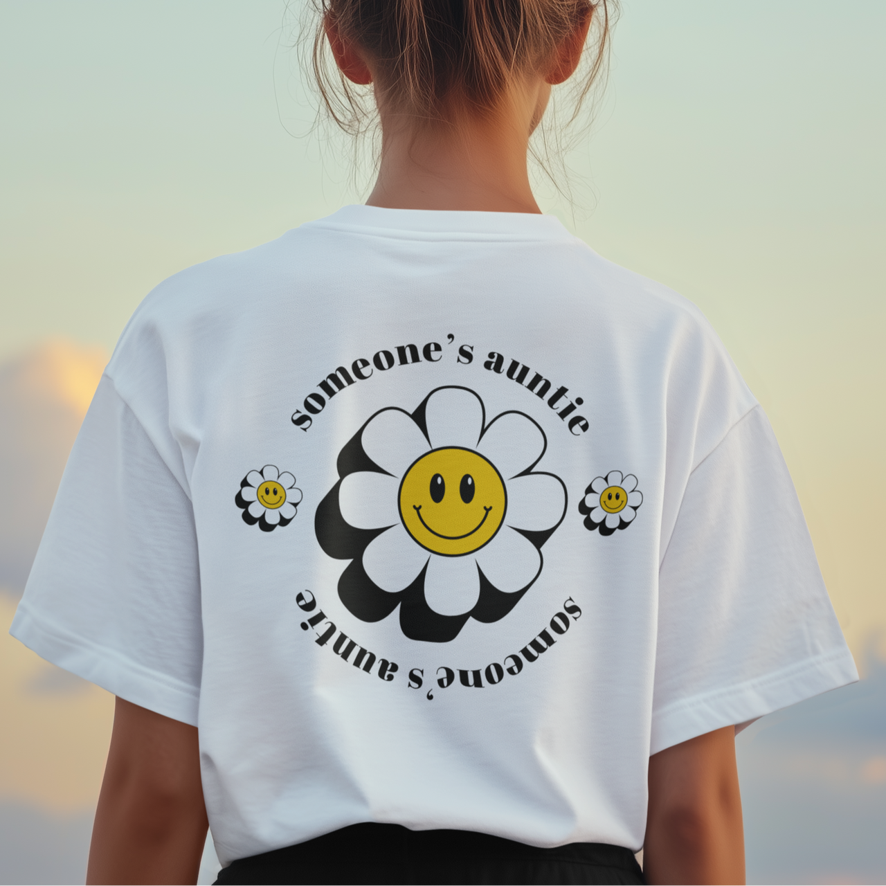 Someone's Auntie Oversized Tee - TalkPeng