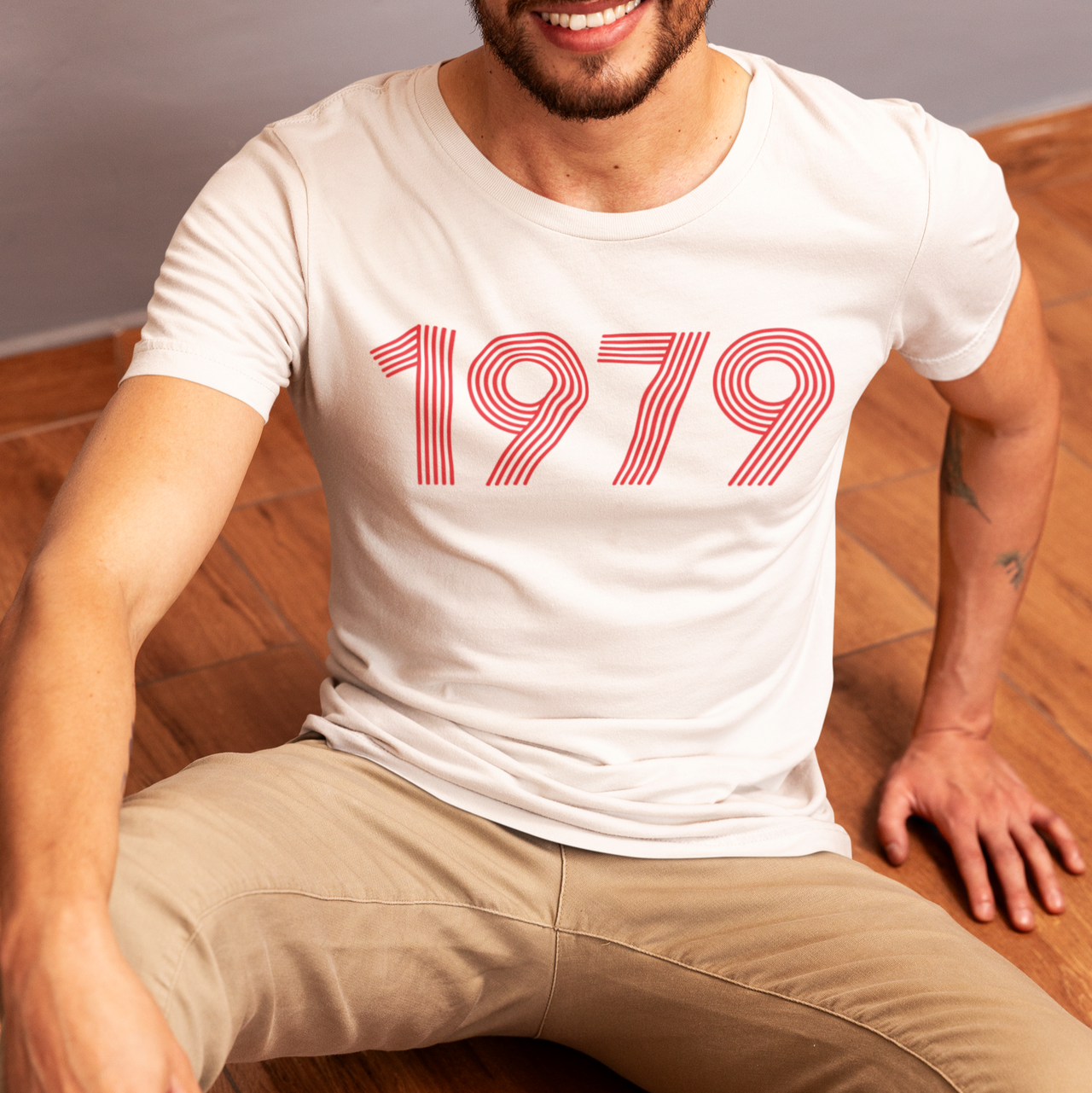 1979 Retro Red Unisex Tee - TalkPeng