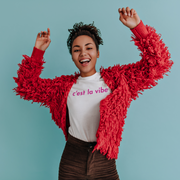 C'est la vibe Softstyle Tee - TalkPeng
