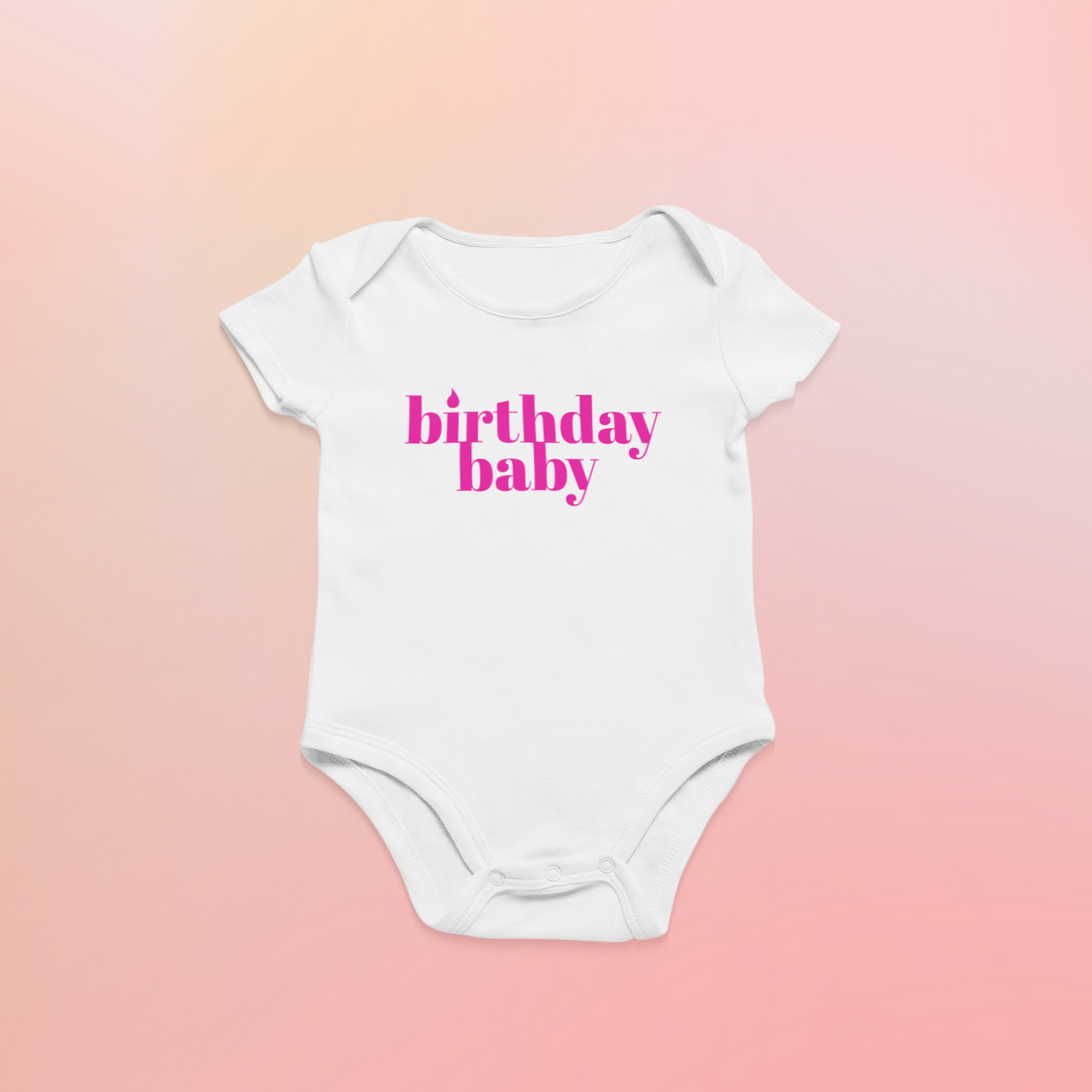 Birthday Baby Bodysuit - TalkPeng
