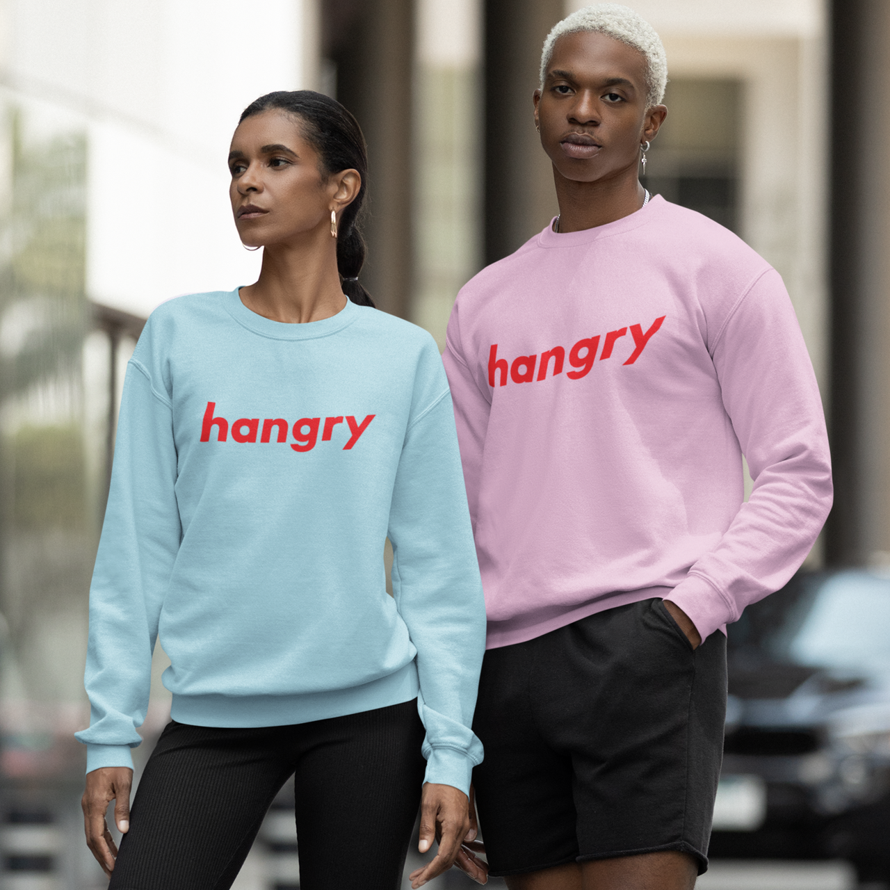 'Hangry' Unisex Sweater - TalkPeng
