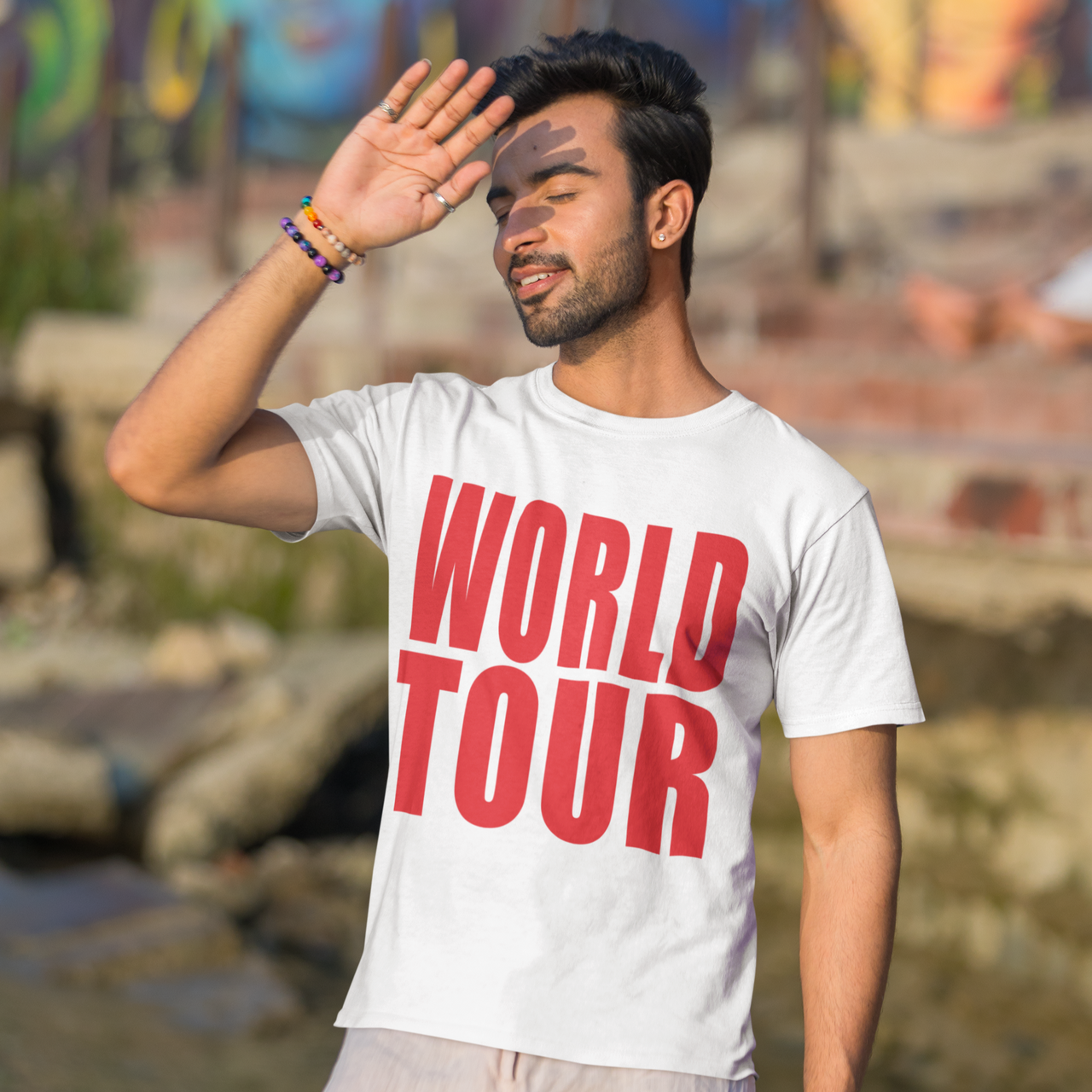 World Tour Softstyle Tee - TalkPeng