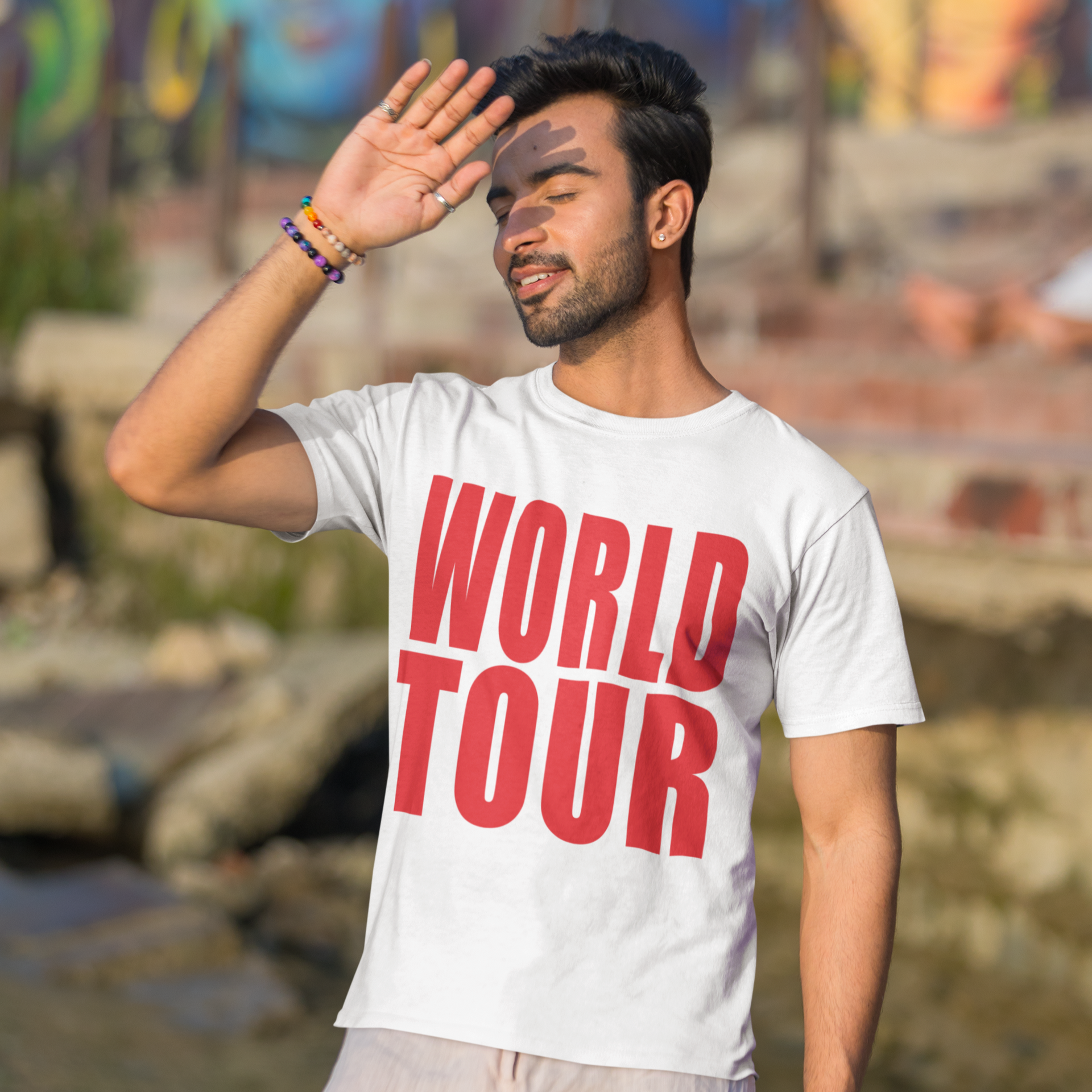 World Tour Softstyle Tee - TalkPeng