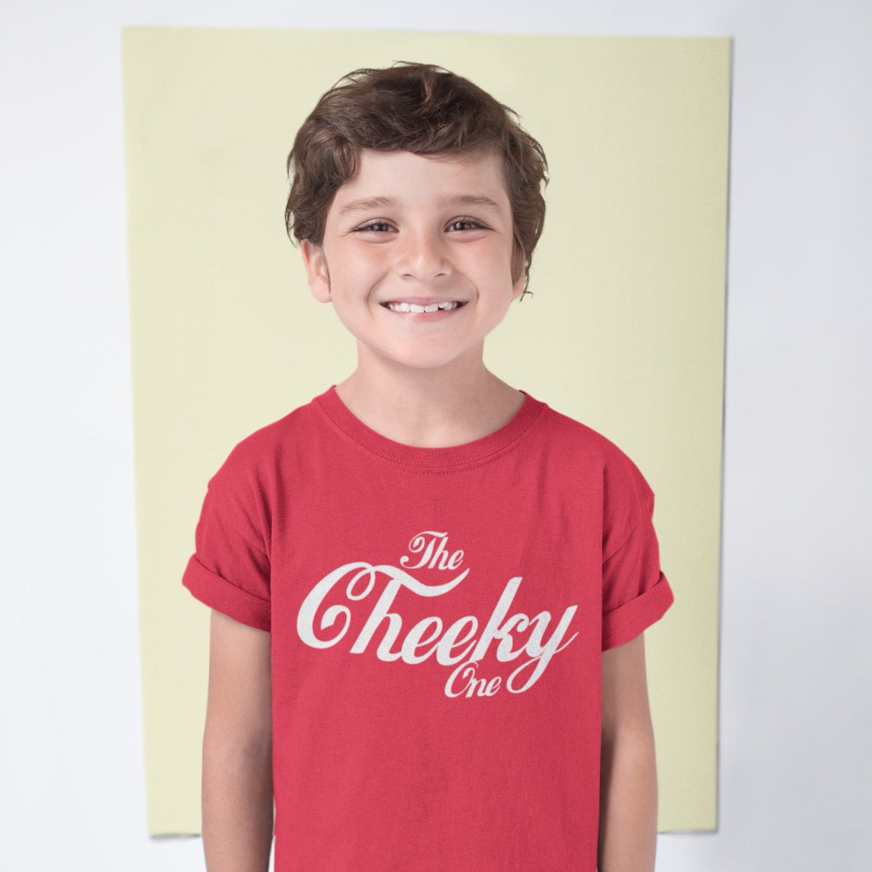 The Cheeky One Kids Tee - TalkPeng