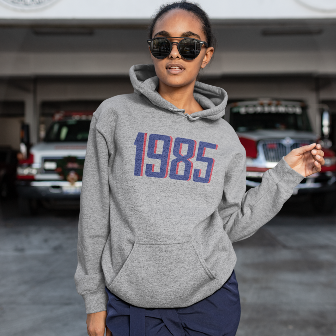 1985 Stars & Stripes Hoodie - TalkPeng