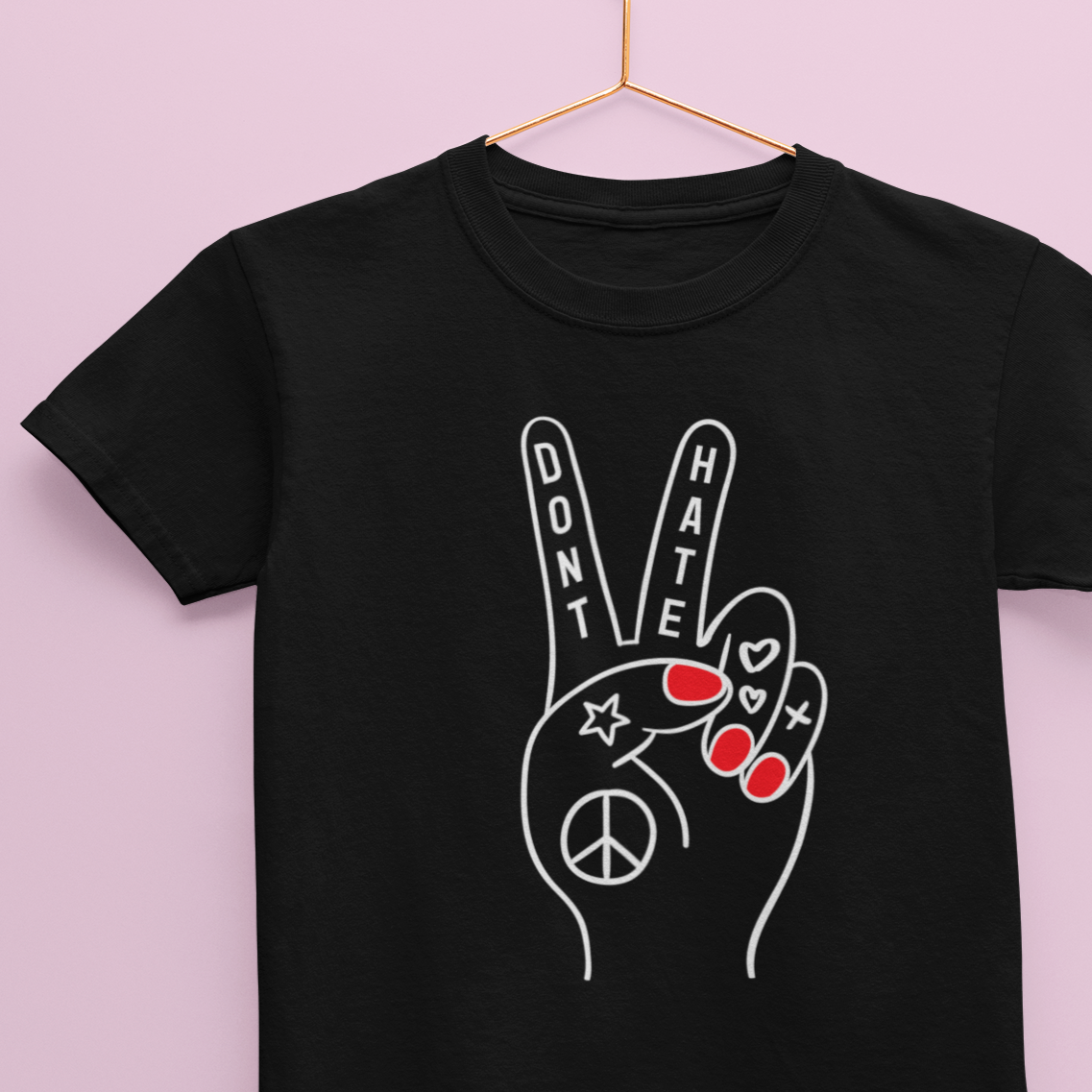 Don't hate Kids Tee - TalkPeng