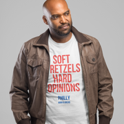 Soft Pretzels, Hard Opinions Unisex Tee - TalkPeng