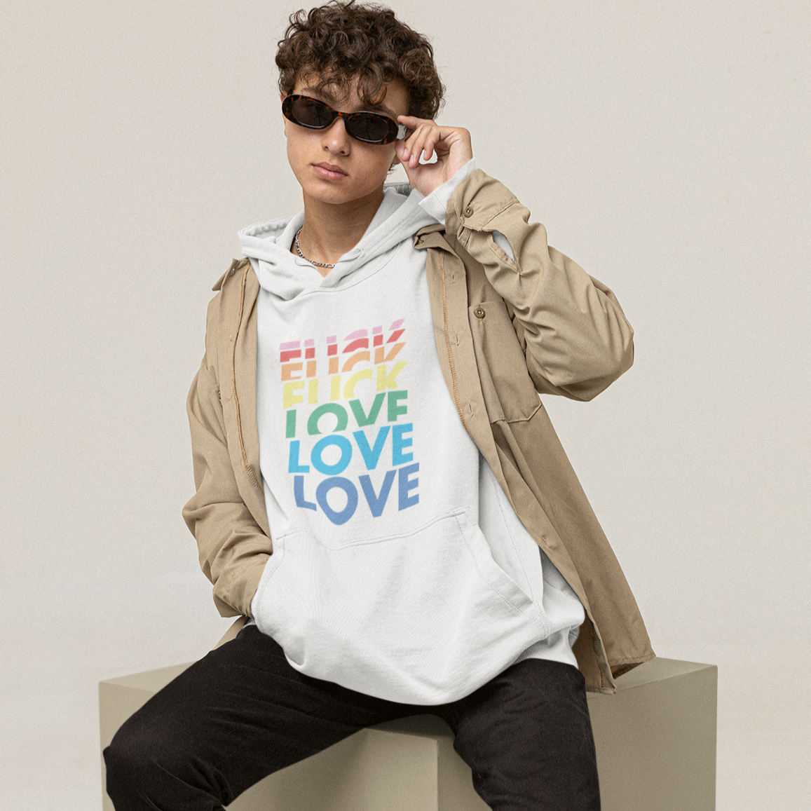 Oh Love UNISEX Hoodie - TalkPeng