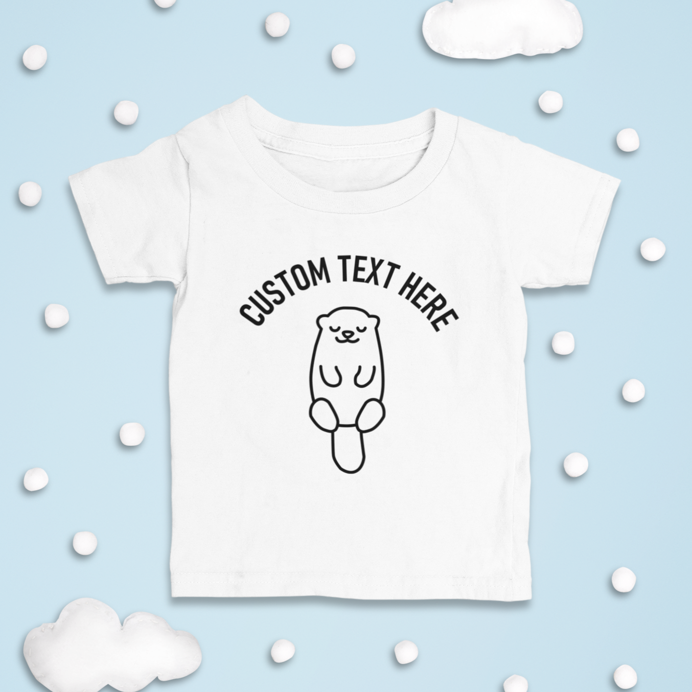Little Otter Tee - Customise it! - TalkPeng