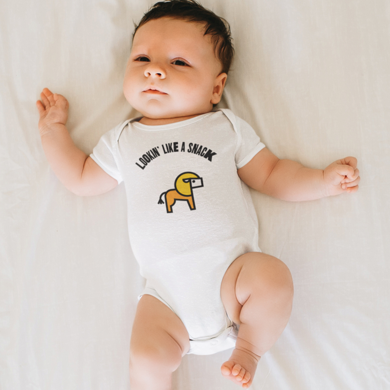 Lookin' like a snack BABY Bodysuit - TalkPeng