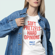 Soft Pretzels, Hard Opinions Unisex Tee - TalkPeng