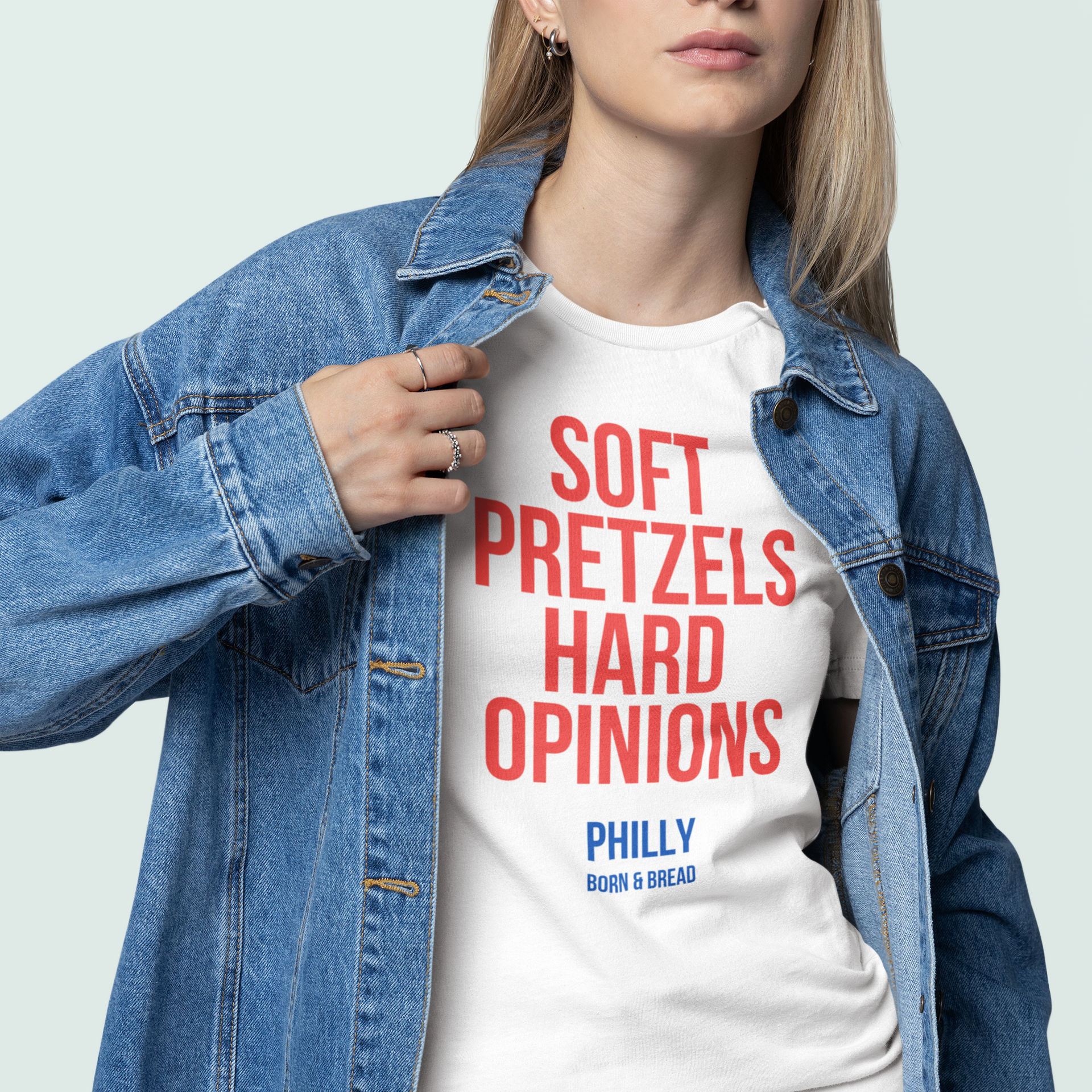 Soft Pretzels, Hard Opinions Unisex Tee - TalkPeng