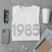 1985 'Mint/Pink' Tee - TalkPeng