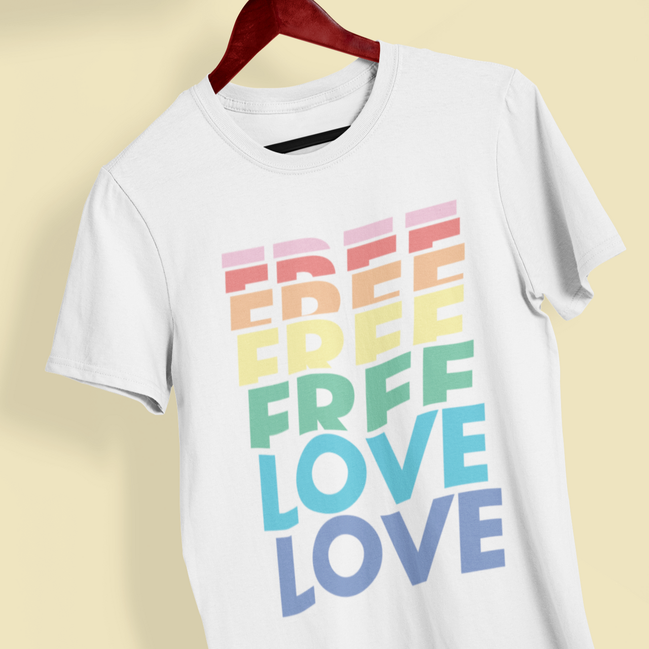 Free Love Softstyle Tee - TalkPeng