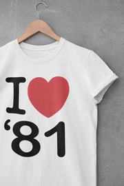 '81 Love Unisex Tee - TalkPeng