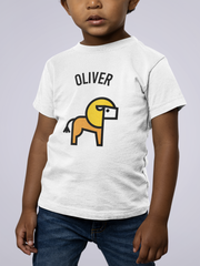 Little Leo Toddler Tee - Customise it! - TalkPeng