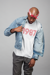 1987 RETRO RED Tee - TalkPeng