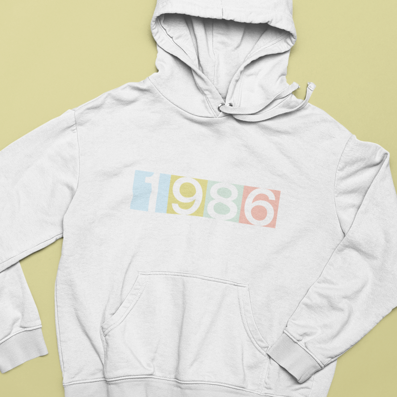 1986 'Technicolor' Hoodie - TalkPeng