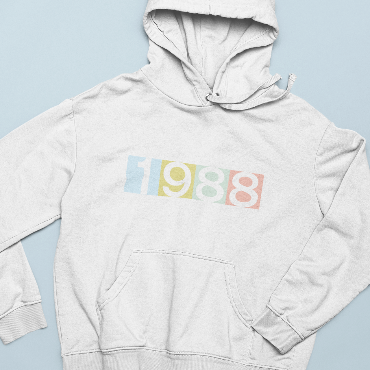 1988 'Technicolor' Hoodie - TalkPeng
