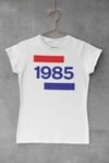 1985 Going Dutch Women's Softstyle Tee - TalkPeng