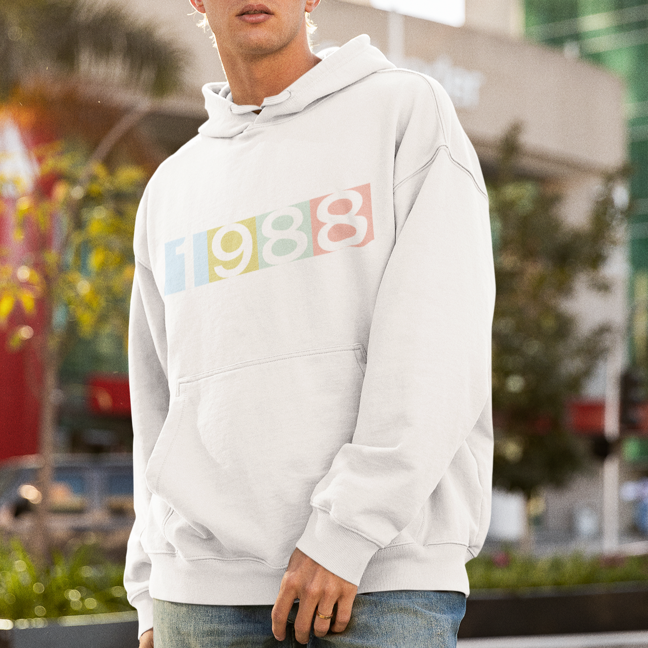 1988 'Technicolor' Hoodie - TalkPeng