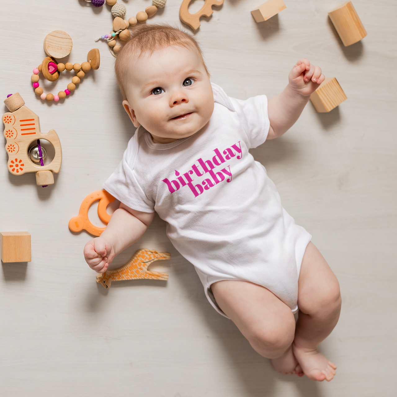 Birthday Baby Bodysuit - TalkPeng