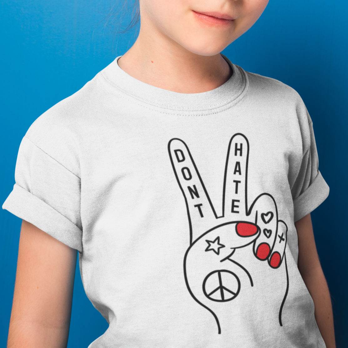 Don't hate Kids Tee - TalkPeng