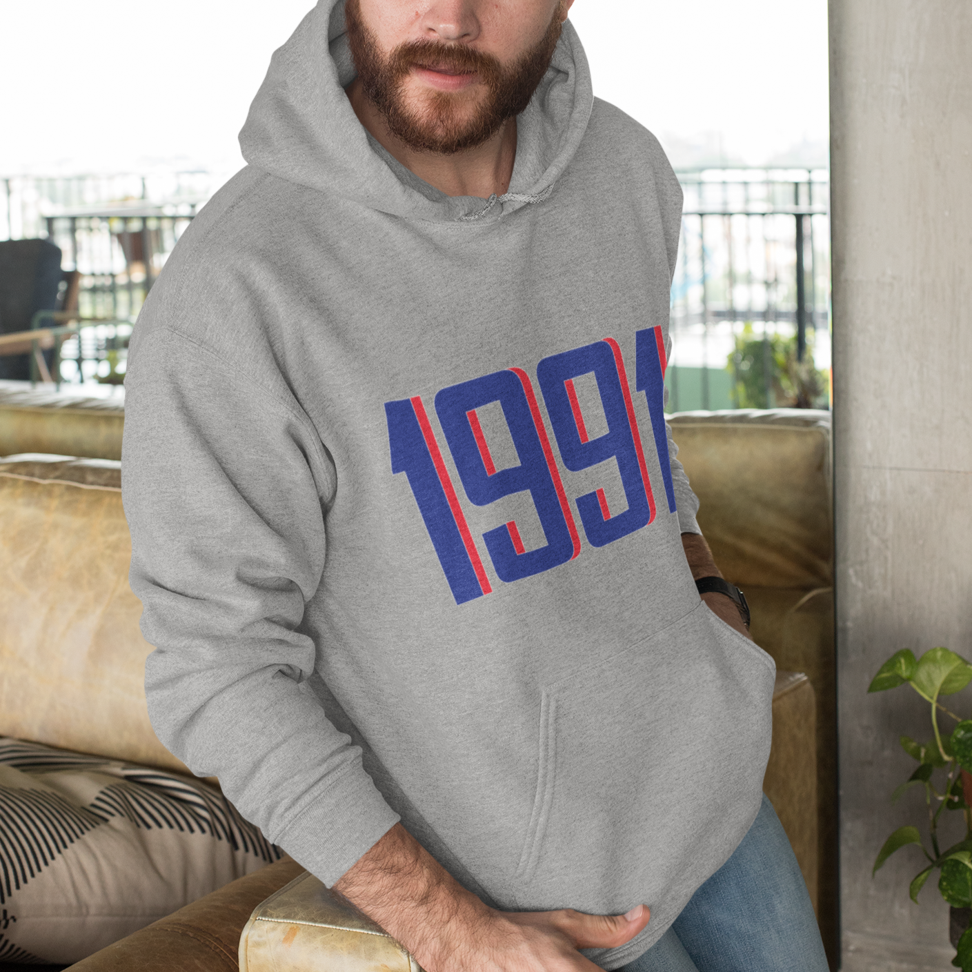 1991 Stars & Stripes Hoodie - TalkPeng