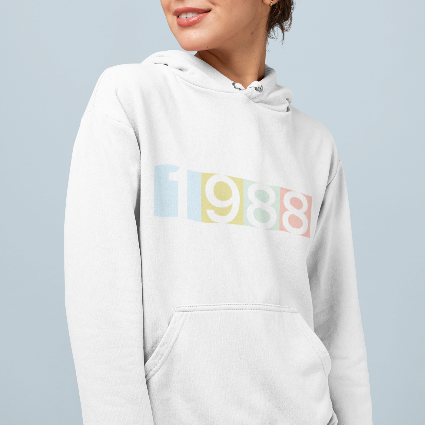 1988 'Technicolor' Hoodie - TalkPeng