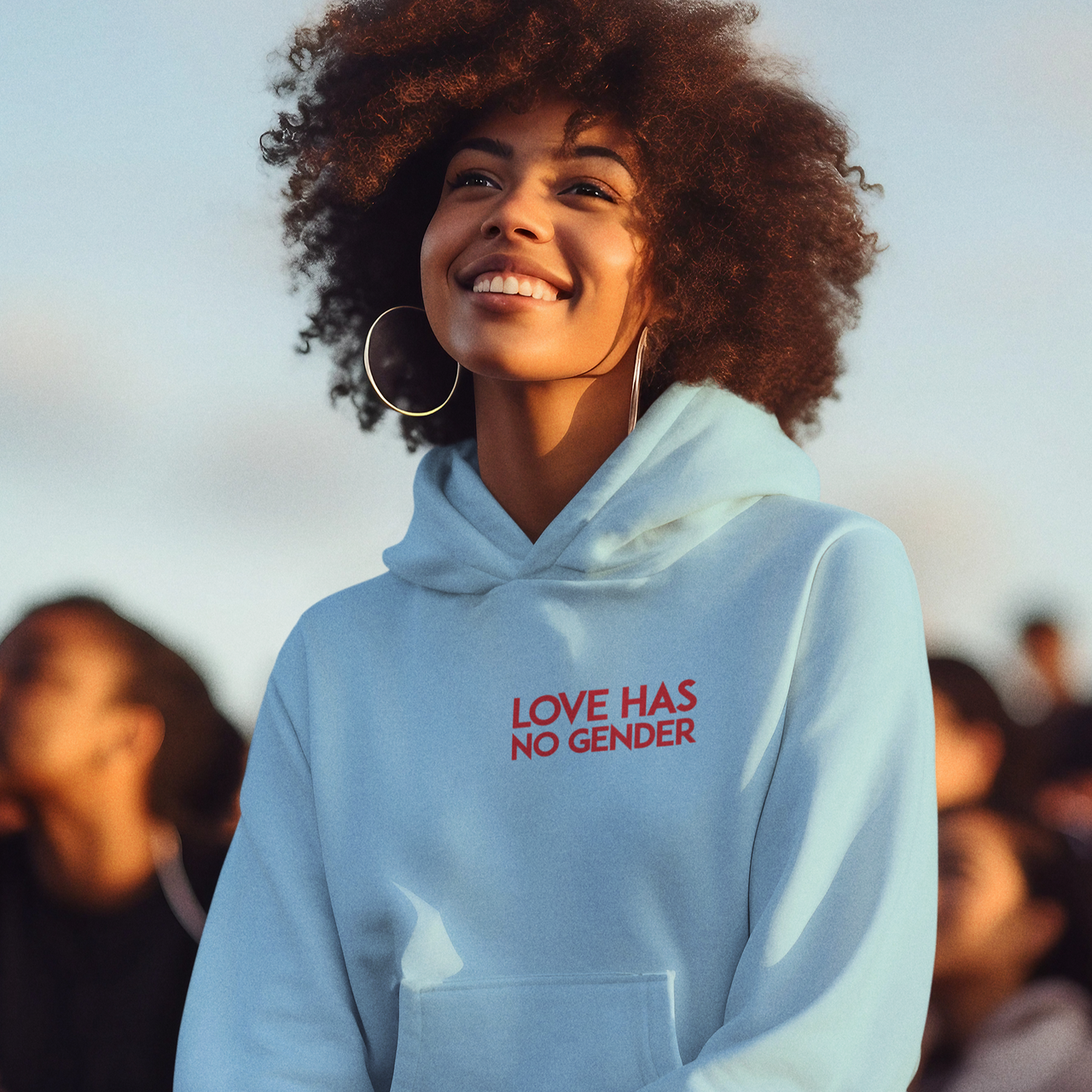 Love has no gender Hoodie - TalkPeng