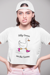 Silly Goose Crop Tee - TalkPeng