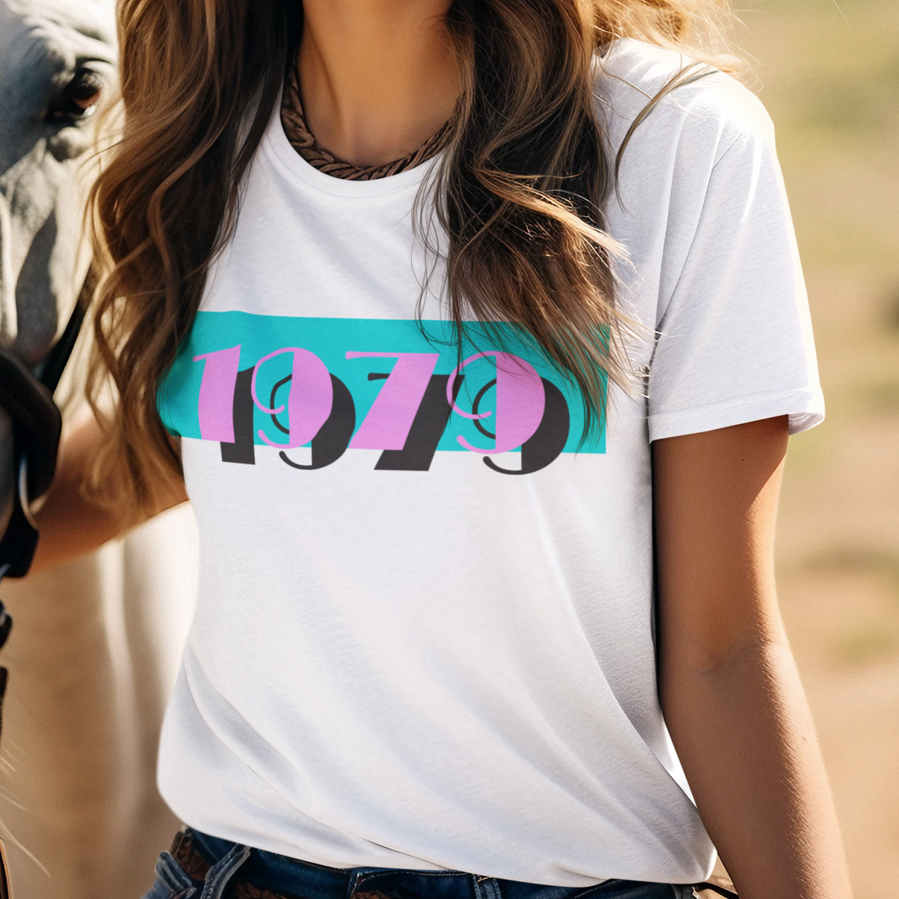 1979 'Pink Skies' Tee - TalkPeng