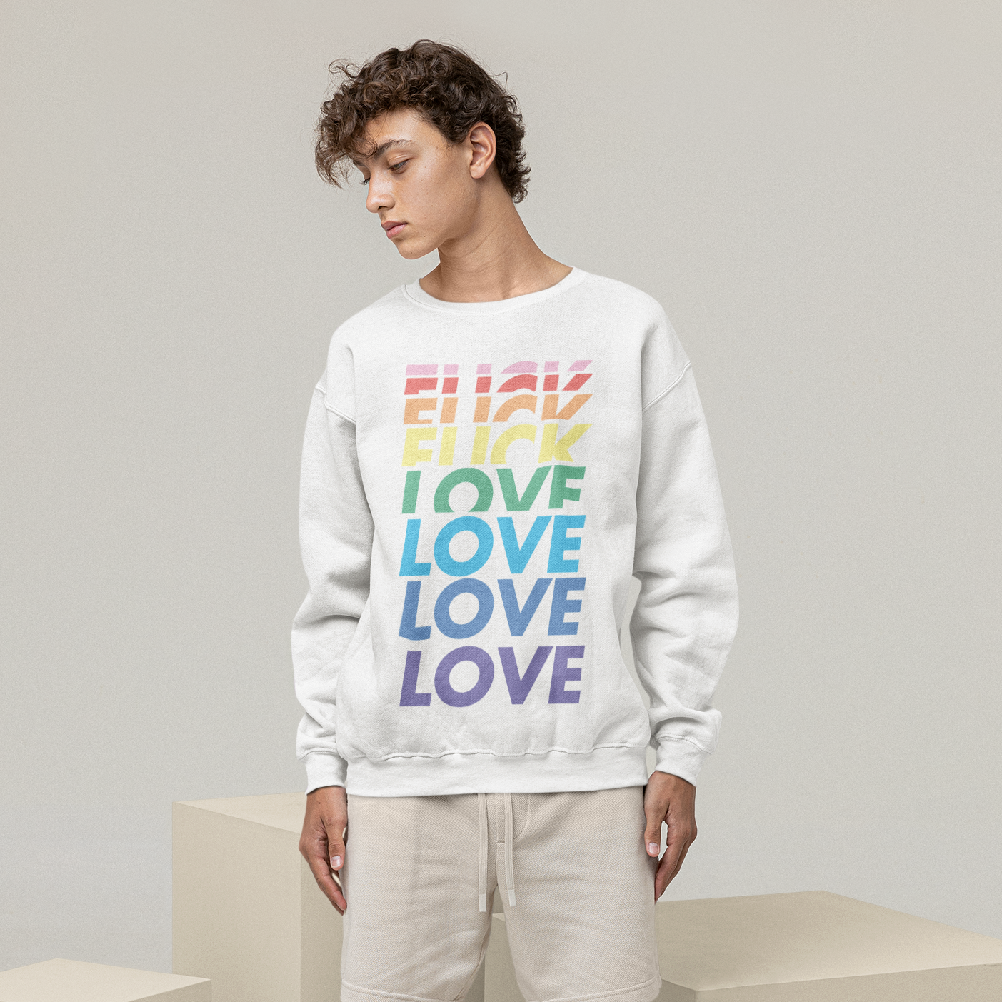 'Love at 1st Sight' Sweater - TalkPeng