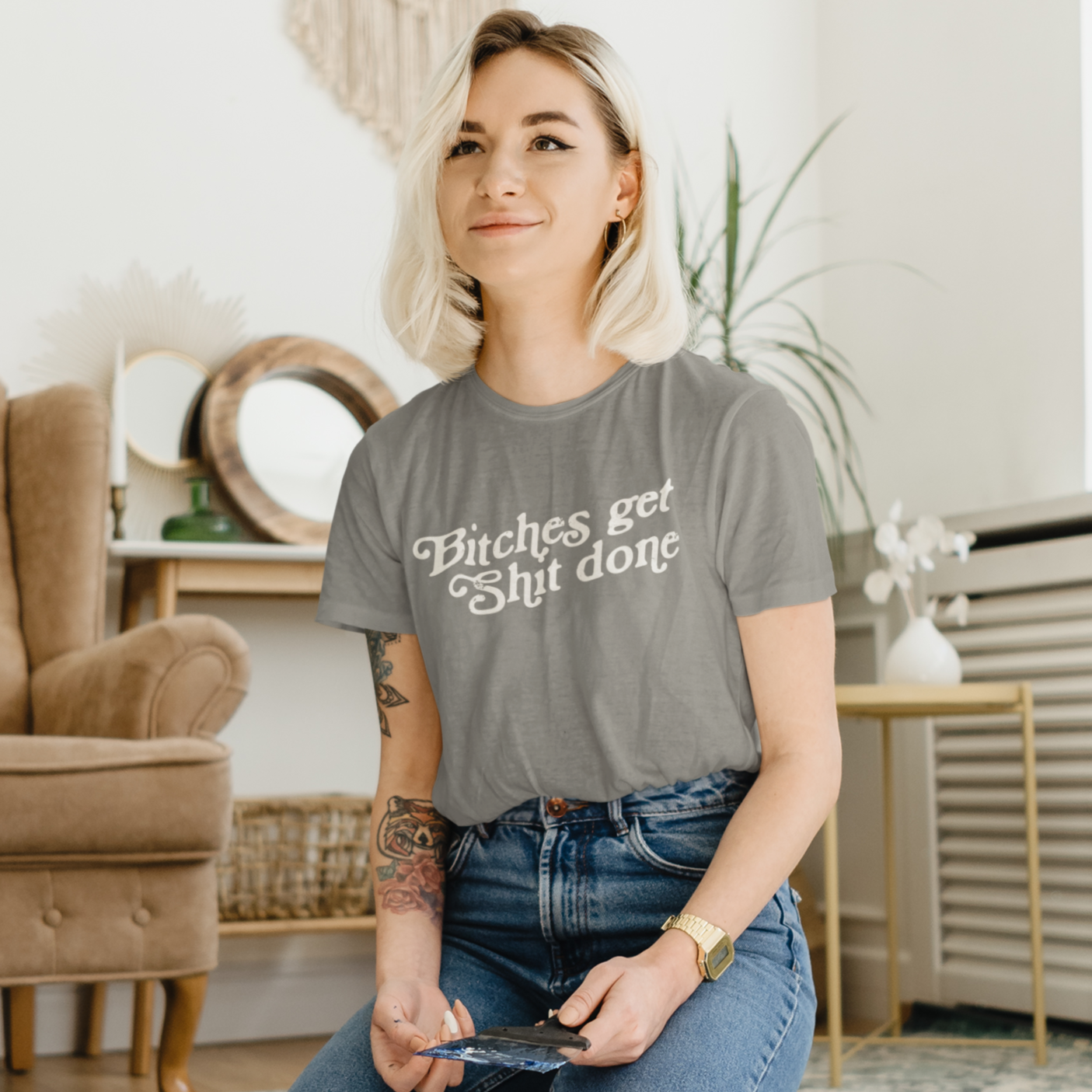 Get things done Softstyle Tee - TalkPeng