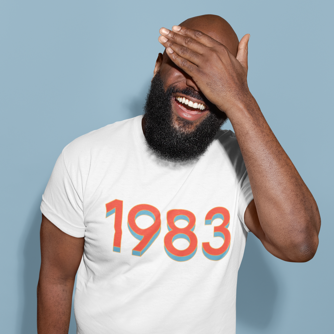 1983 'Red/Blue' Tee - TalkPeng