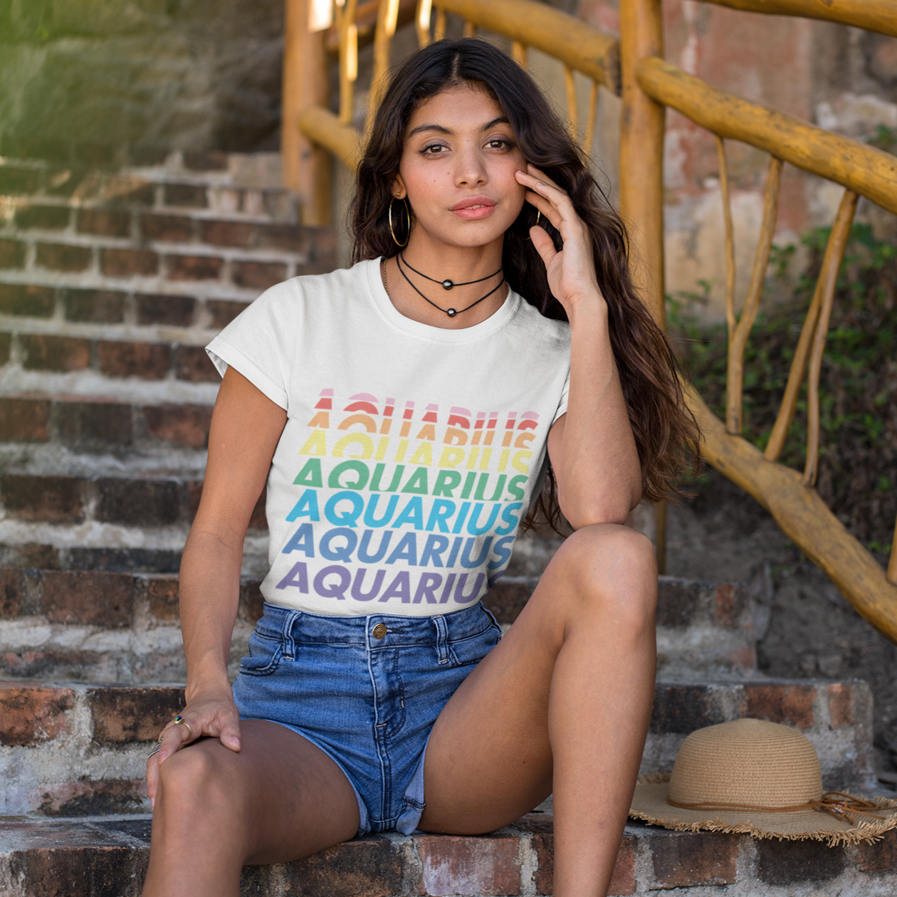 AQUARIUS STREET Tee - TalkPeng