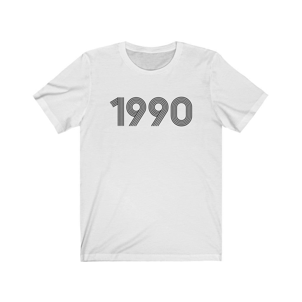 1990 Retro Black Tee - TalkPeng