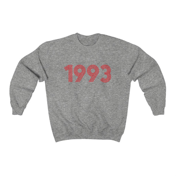 1993 Retro Red Sweater - TalkPeng