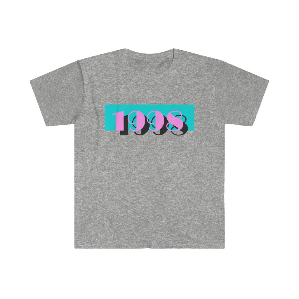 1998 Pink Skies Softstyle Tee - TalkPeng