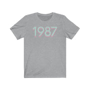 1987 'Mint/Pink' Tee - TalkPeng